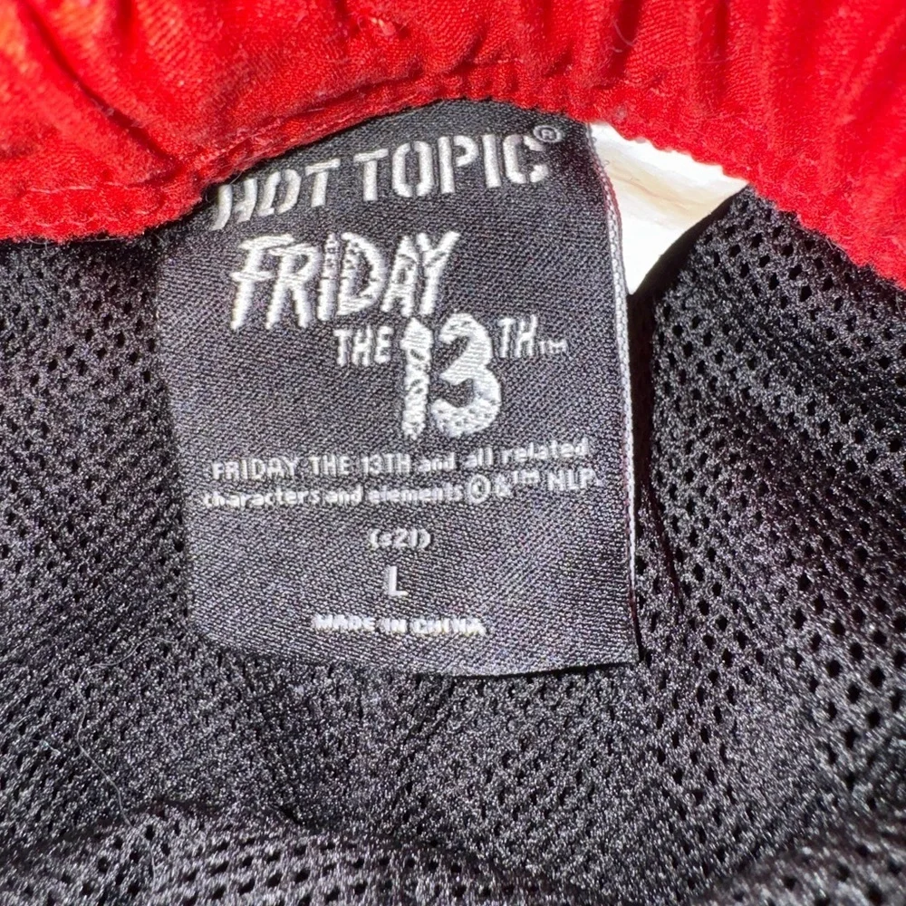 Hot Topic Friday the 13th men’s swim trunks